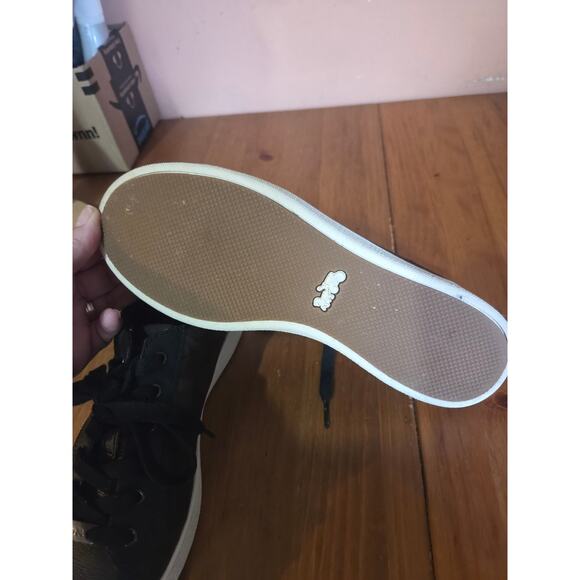 Coach Low Top Sneakers Womens Size 9 Espresso Brown Monogram Nice!!! - Picture 5 of 7